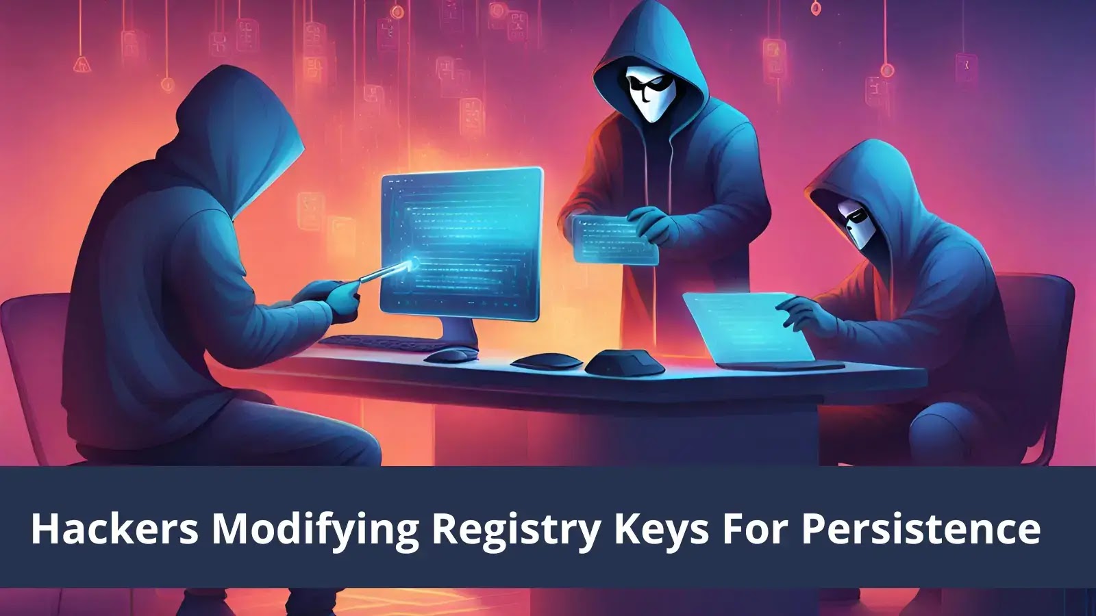 Hackers Modifying Registry Keys and Establishing Persistence